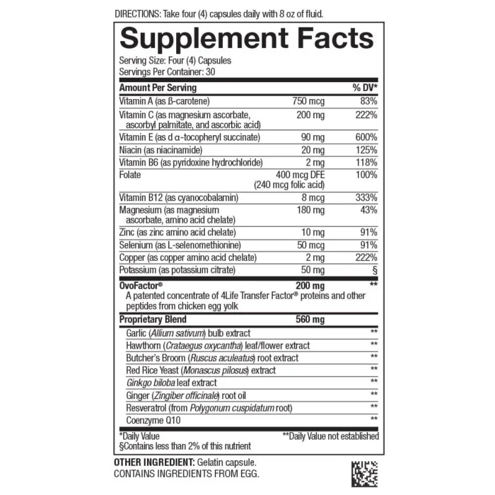 Distribuidor 🚀 Distributor Suplementos naturales para mejorar la salud cardiovascular con 4Life Cardio - Imagen 3